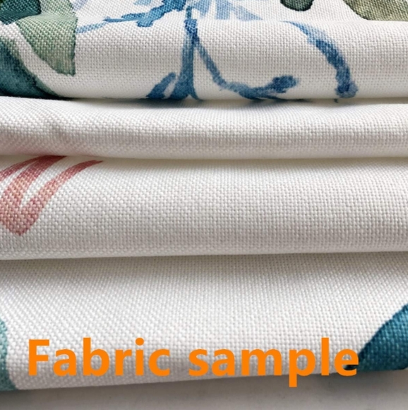 Botanical Green Leaves Flower Vines Floral Japanese Noren Curtains Asian Art New - Picture 8 of 10